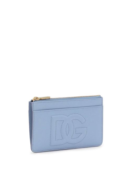 Portacarte medio con logo DG goffrato Dolce & Gabbana | BI1261AG08180789